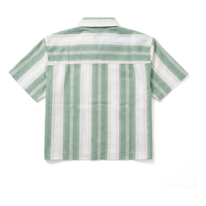 Smallable Kid - Sawyer Striped Shirt | Mint Green