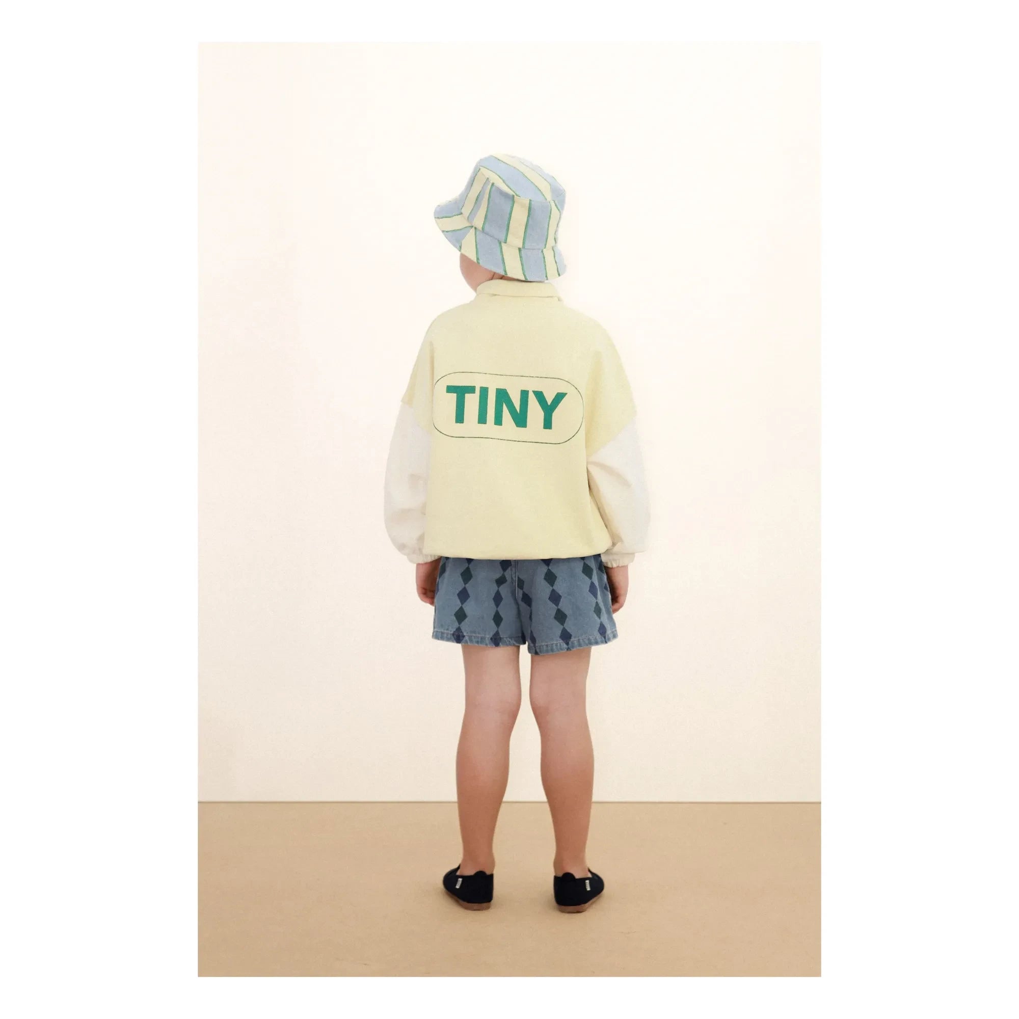 Tinycottons - Denim Losange Shorts | Blue