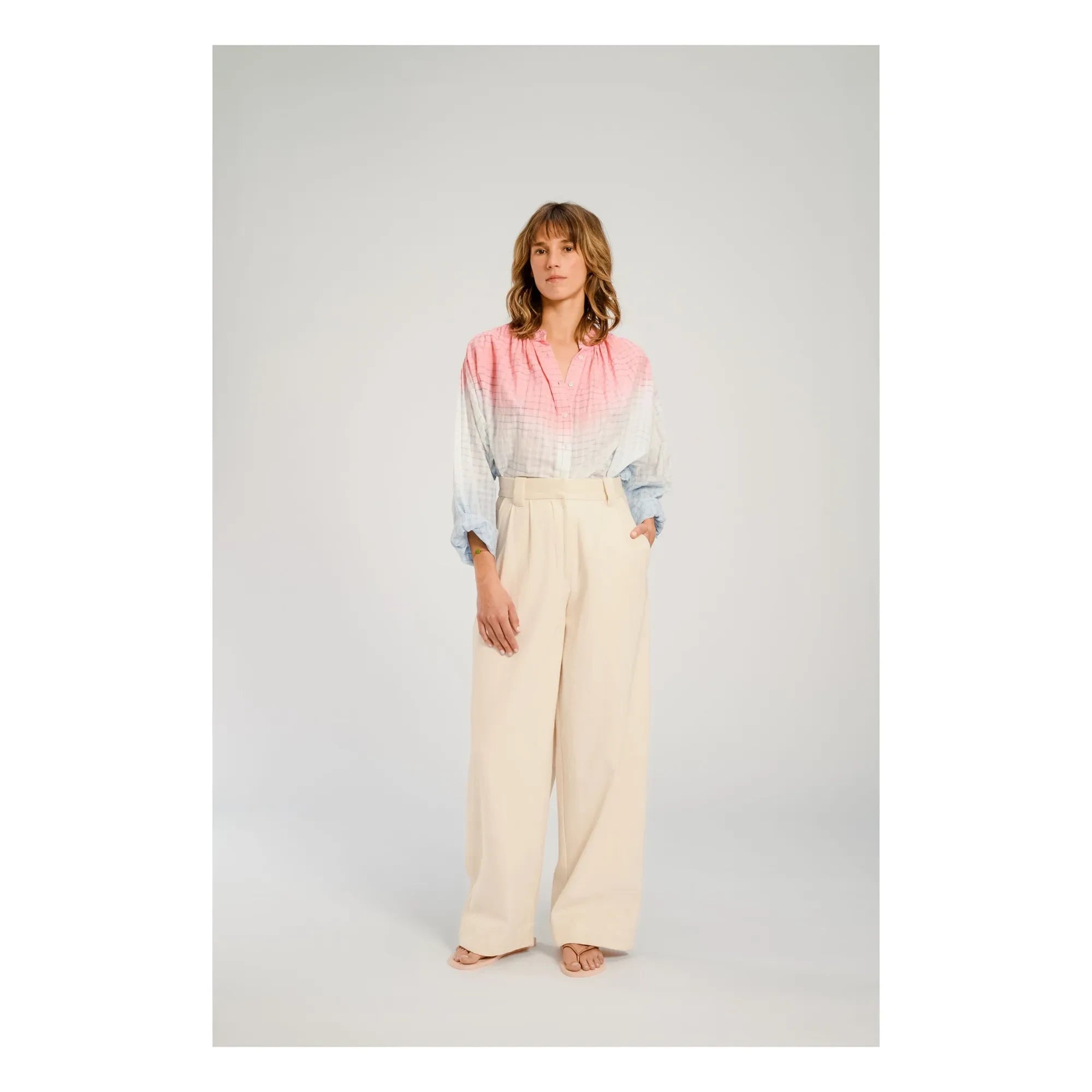 Virginie de Vinster - Himi blouse | Red