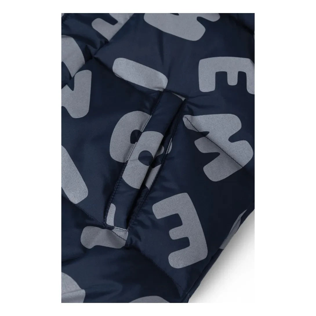 Liewood - Adelina Reflective Down Jacket Made from Recycled Fibers | Navy