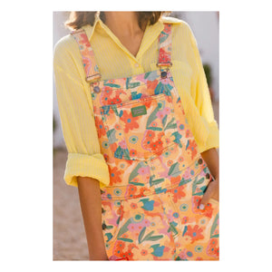 Favorite People - Tuscany Floral Pattern Jumpsuit - Women's Collection | Orange