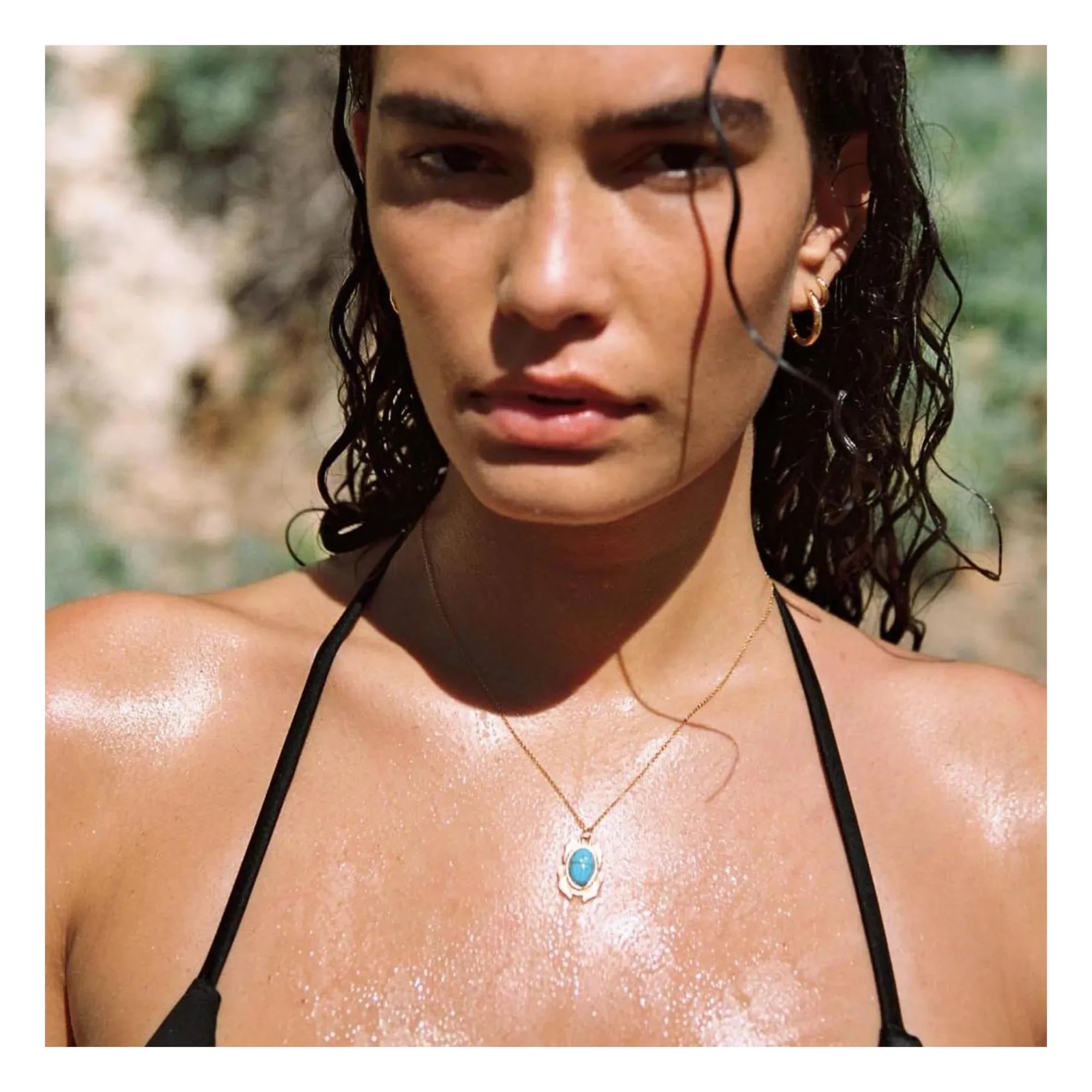 Alhaja - Nefer Necklace | Turquoise