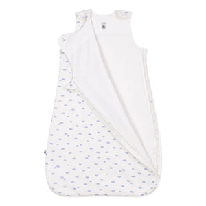Petit Bateau - Nuages Organic Cotton Sleep Suit | White