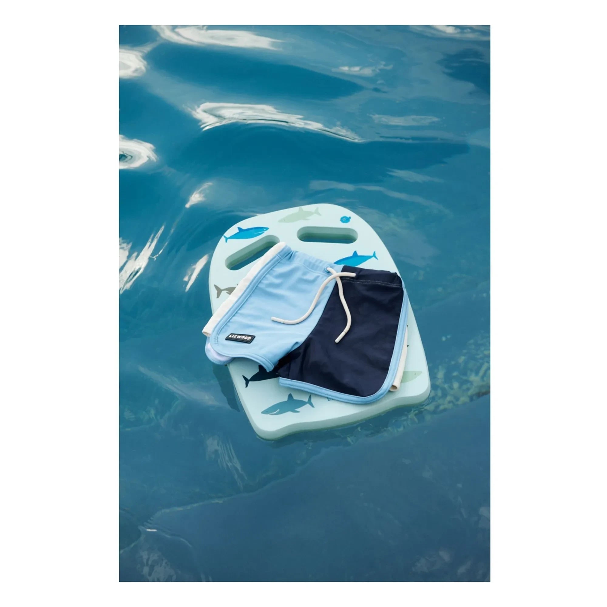 Liewood - Finny Recycled Fiber Swimsuit Shorts | Blue