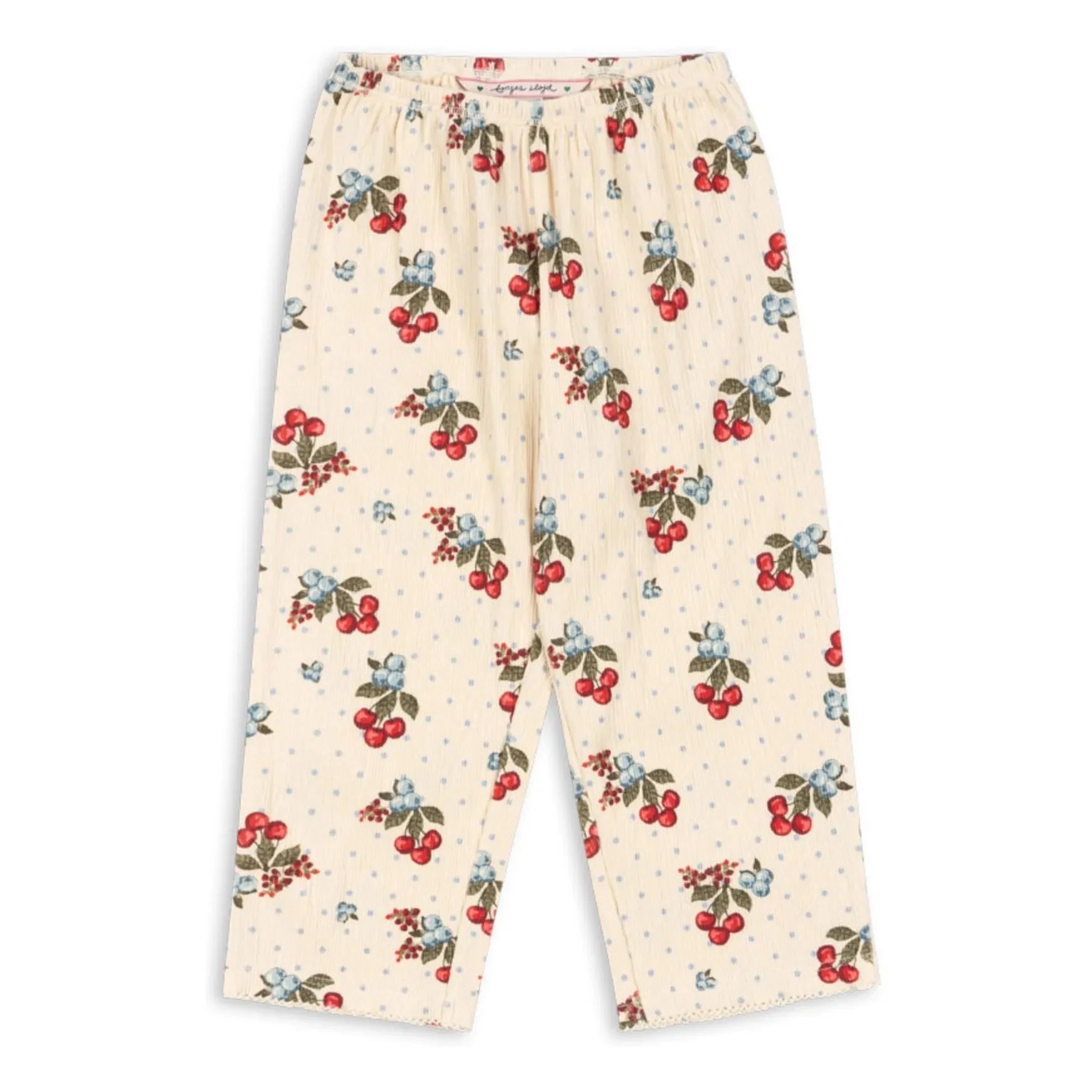 Konges Sløjd - Chleo Pants Cherry Organic Cotton | Beige