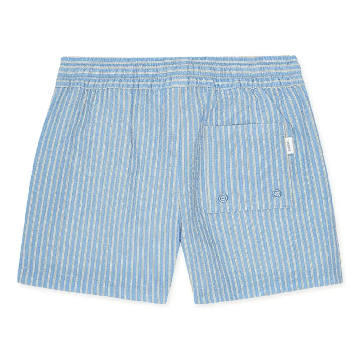 Les Deux - Stan Striped Swim Shorts | Light Blue