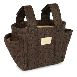 Nobodinoz - Hyde Park Stroller Organizer Bag | Leopard