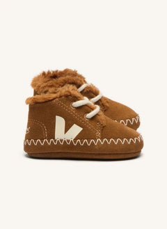Veja - Baby Winter Light ZZ Suede Sneakers - Veja x Bonpoint | Brown