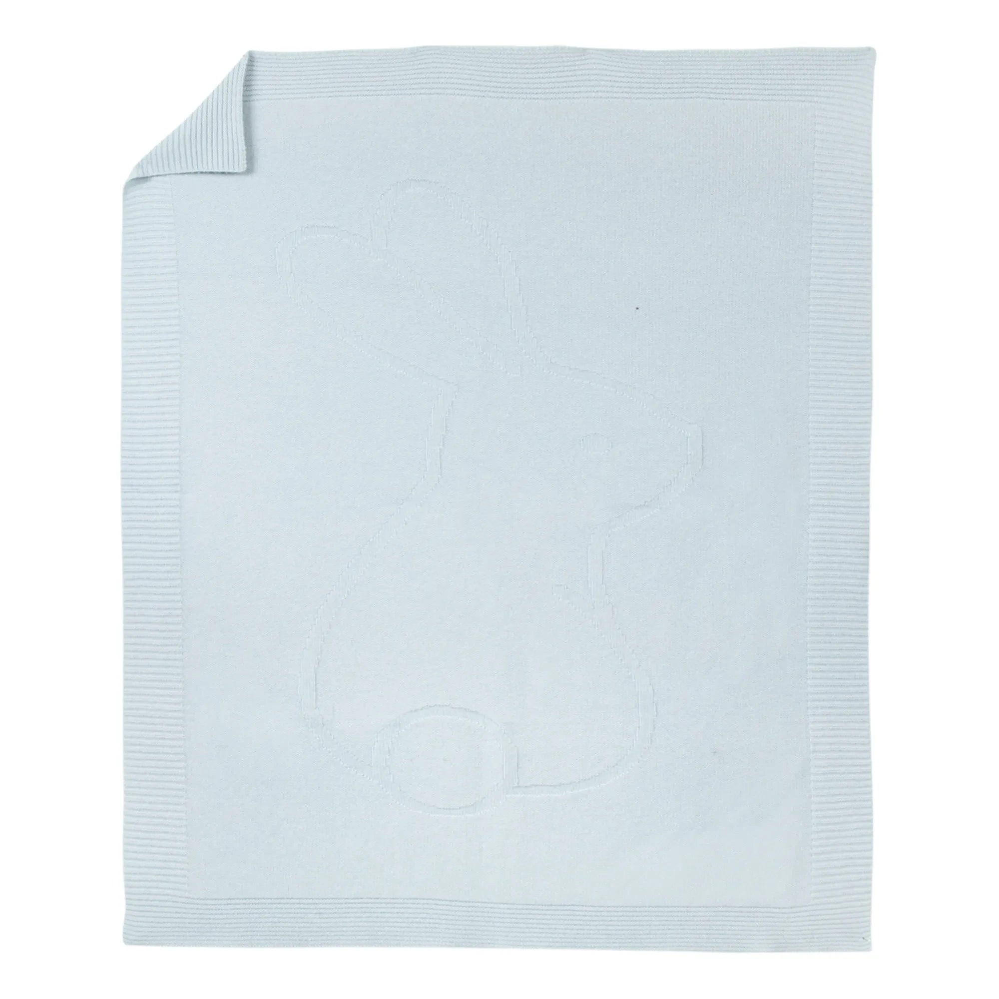 Tartine et Chocolat - Cashmere Bunny Blanket | Light Blue