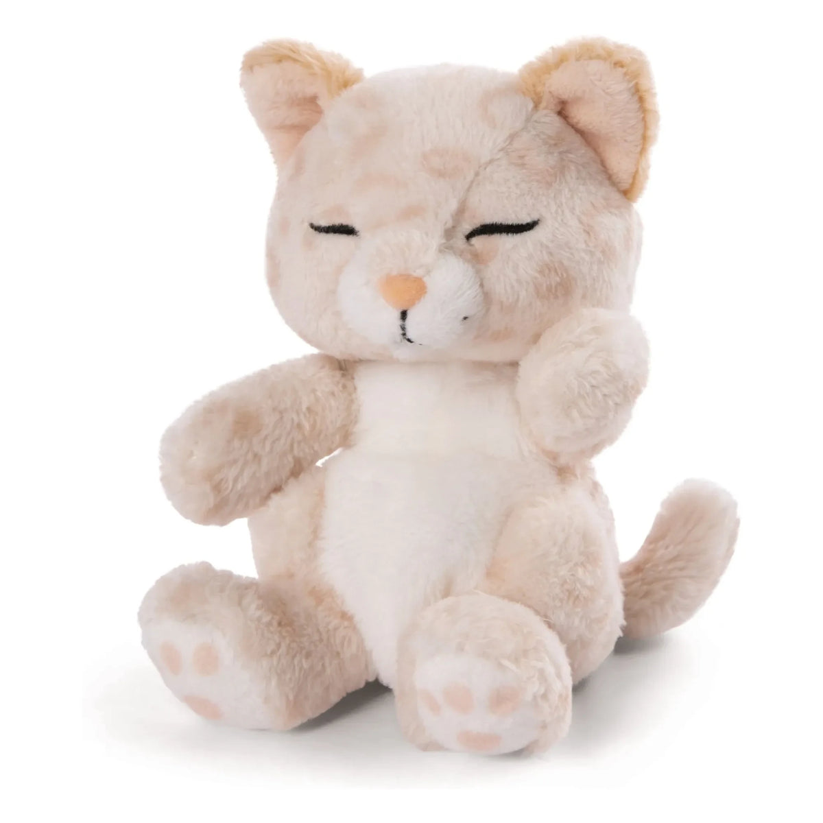 Nici - Leopard Cat Plush - Sleeping Pets | Ecru