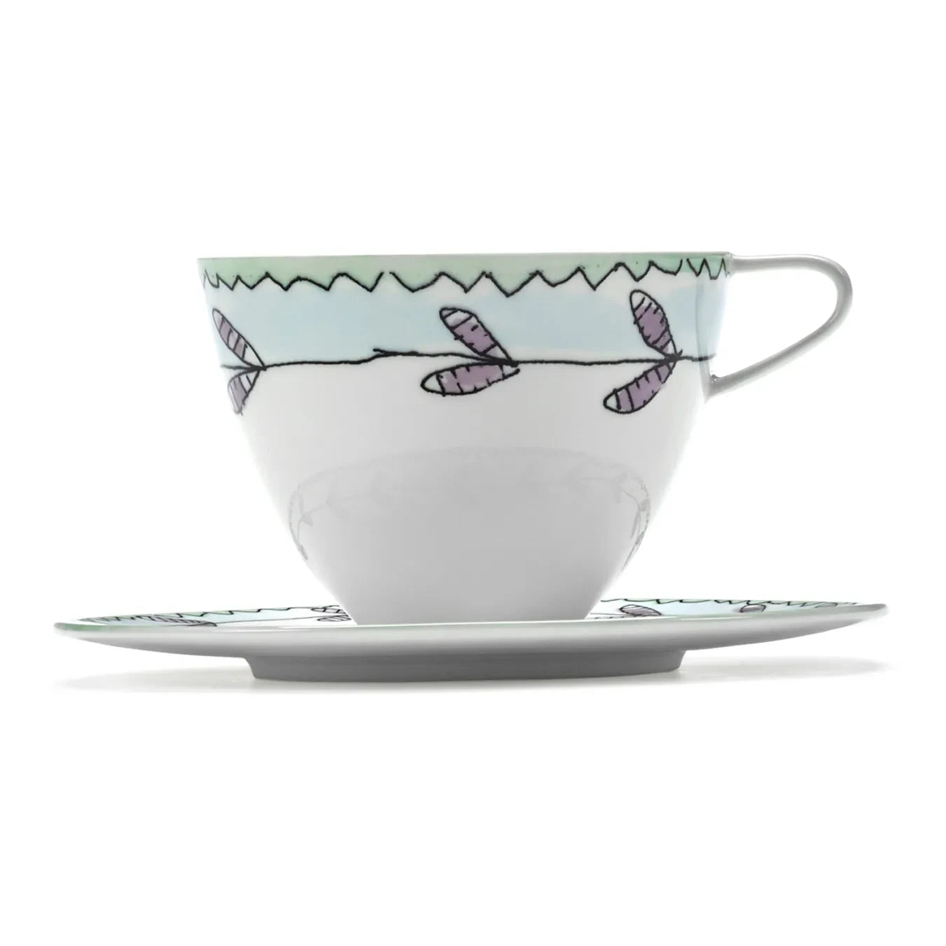 Serax - Blossom fincan ve tabak, Marni için Serax - 2'li Set | Blossom