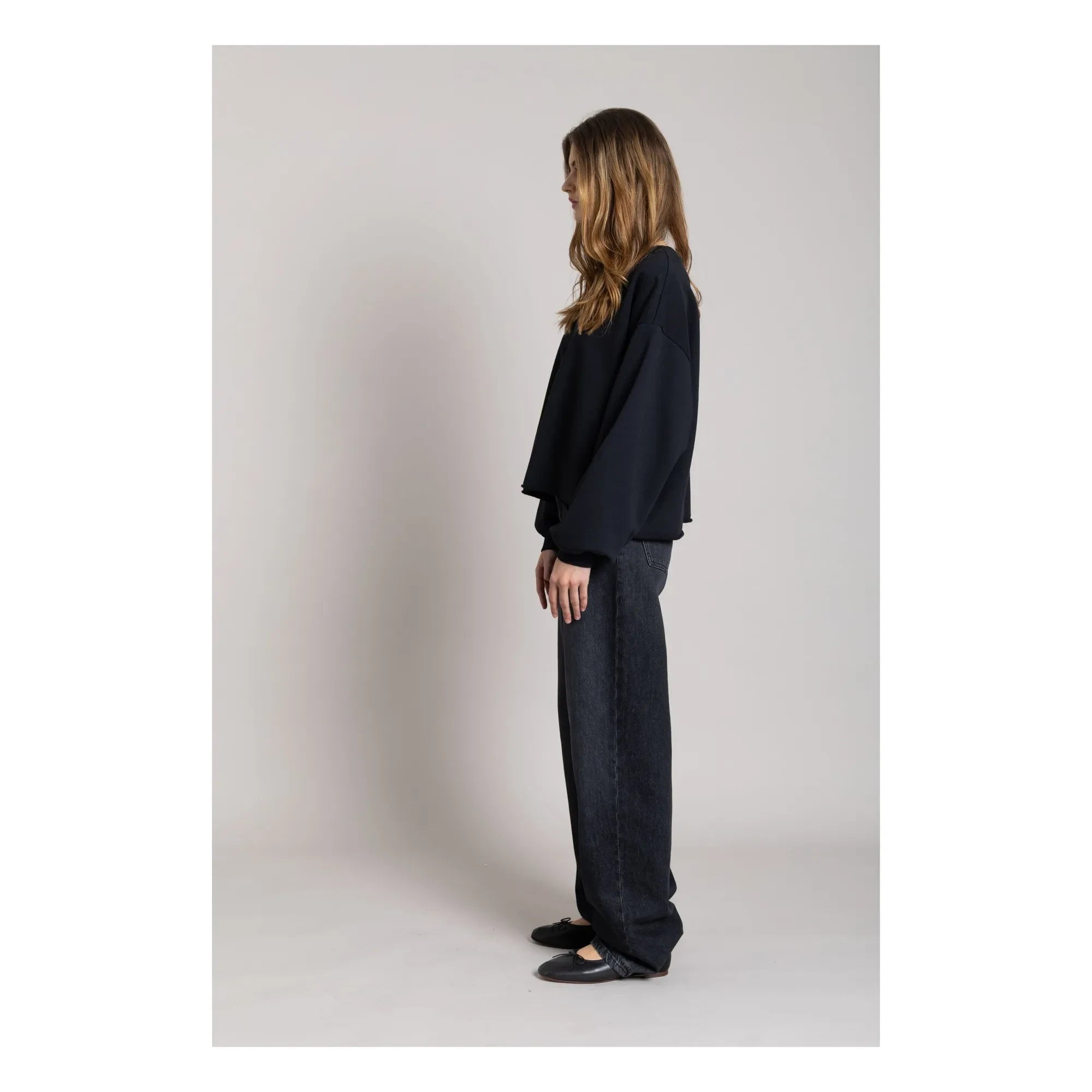 Smallable Woman - Bria organic cotton sweatshirt | Black