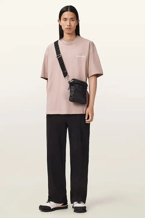 AllSaints Erkek Pamuklu Oversize Tişört