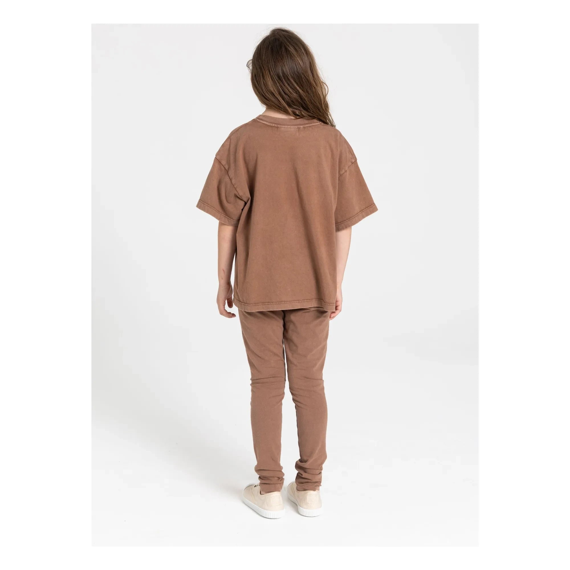 Smallable Kid - Liv Organic Cotton T-shirt | Brown