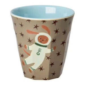 Rice - Space Dog Cups - 6-piece Set | Blue