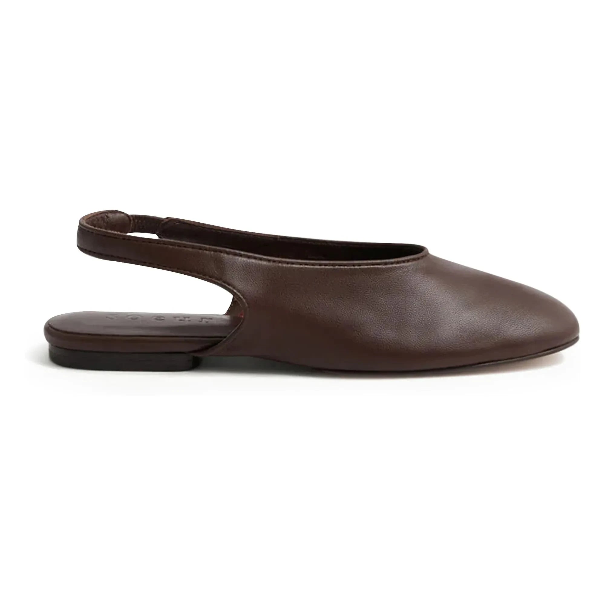 Soeur - Emmett Leather Ballerinas | Chocolate