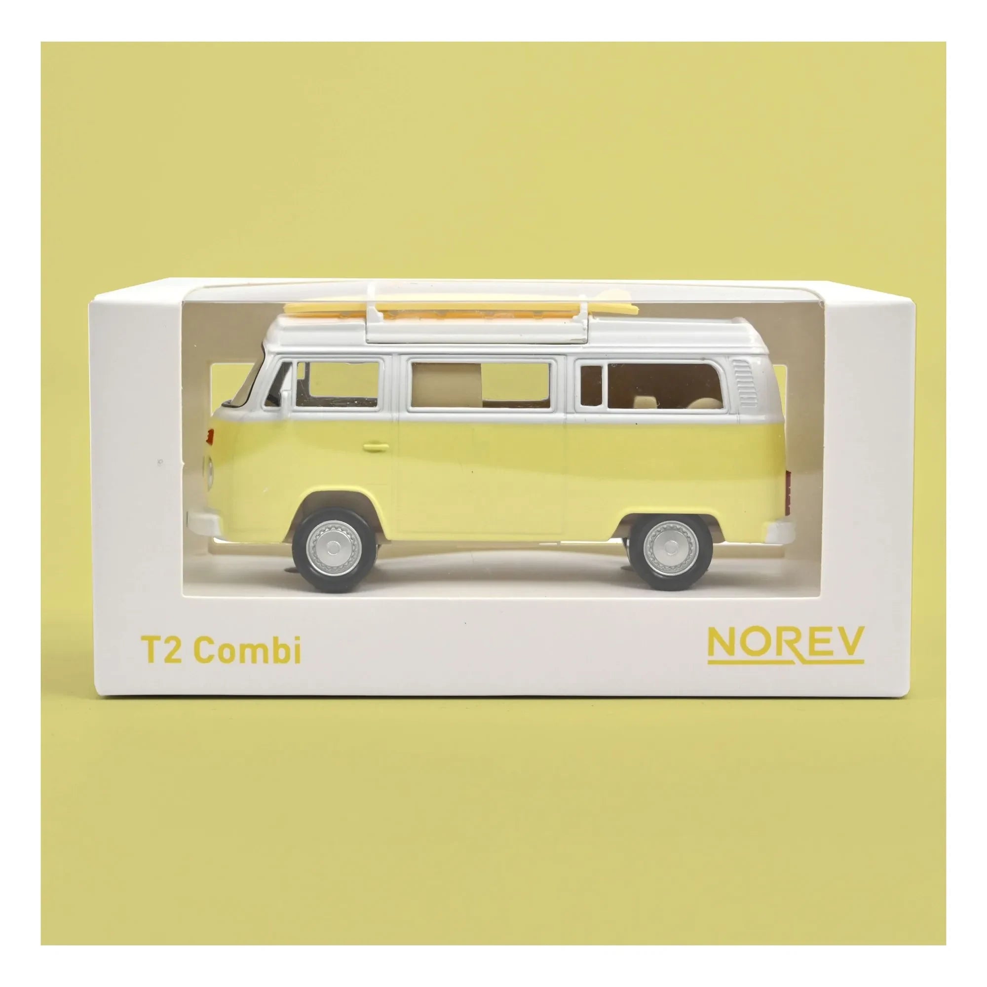 Norev - Volkswagen T2b Camper Van 1973 | Yellow