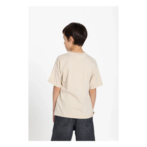 Hundred Pieces - Finn organic cotton t-shirt | Beige