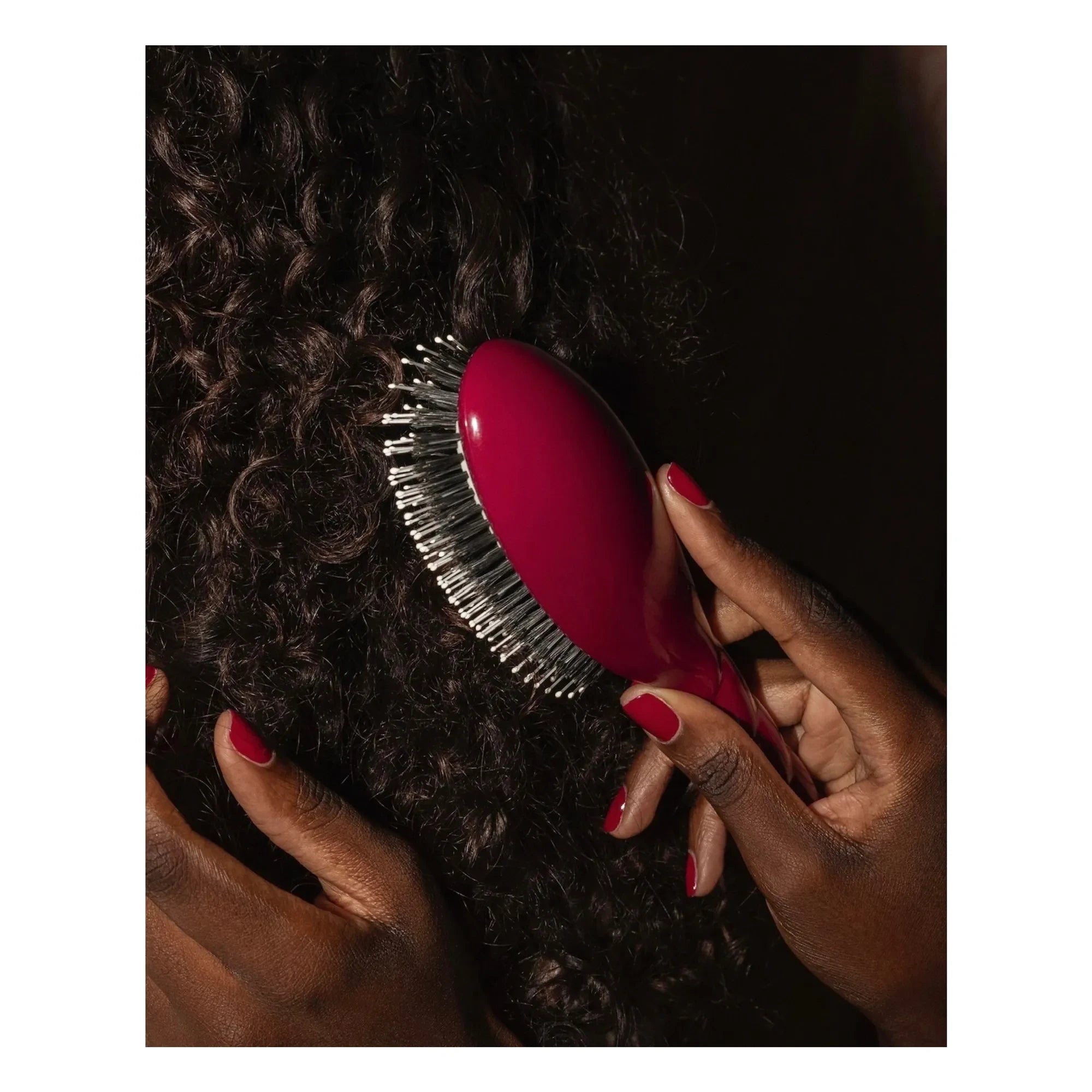 La Bonne Brosse - Essential Gentle Brush No.3 - Sensitive Scalp | Cherry Red