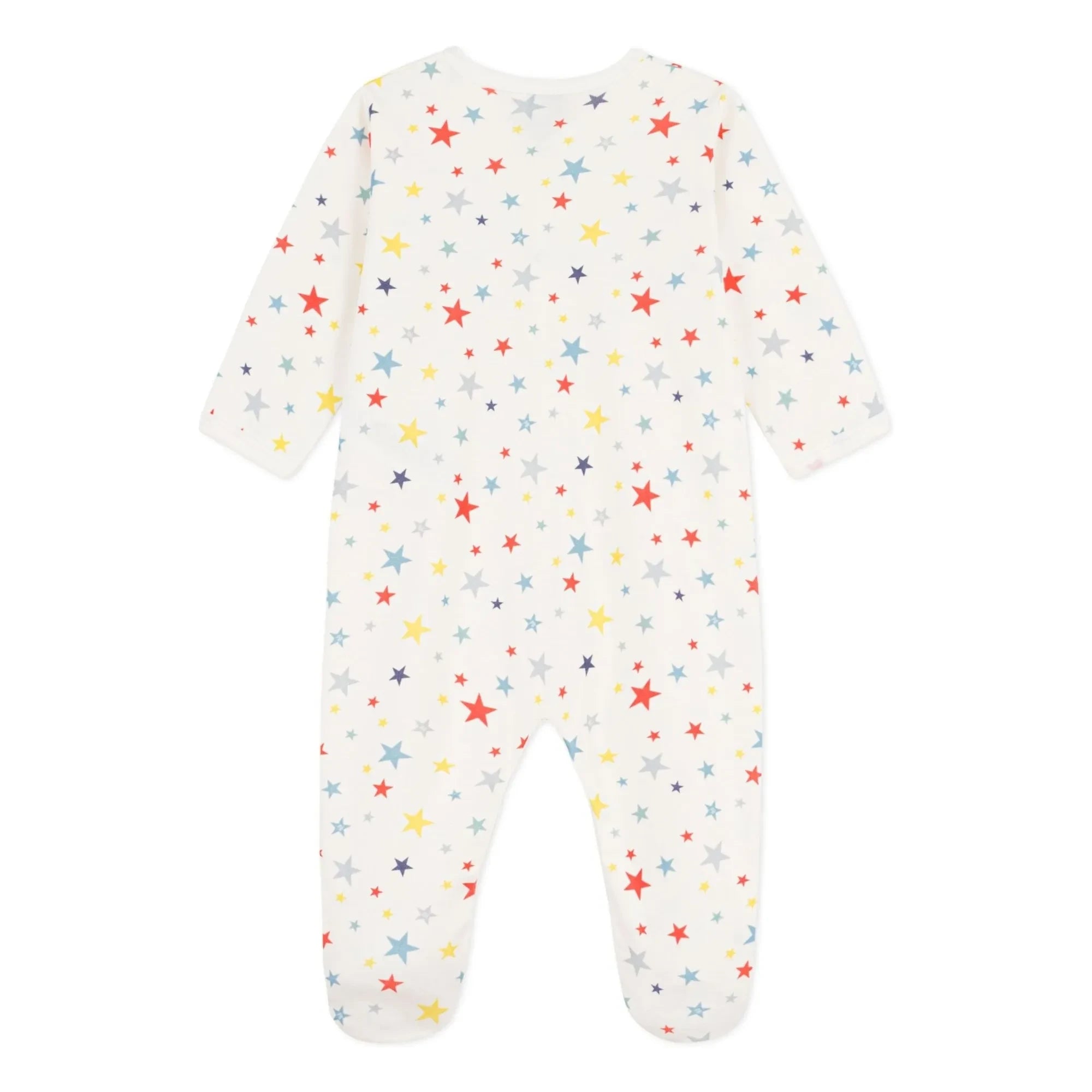 Petit Bateau - Dors Bien Stars Pajamas | White