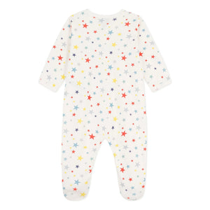 Petit Bateau - Dors Bien Stars Pajamas | White