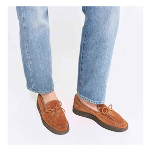Socque Paris - Totem Suede Loafers | Camel