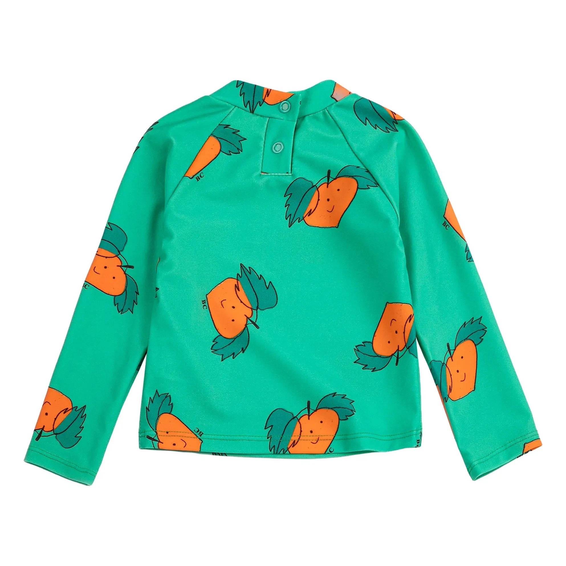 Bobo Choses - Orange Recycled Fiber Baby UV-Protection T-Shirt | Green