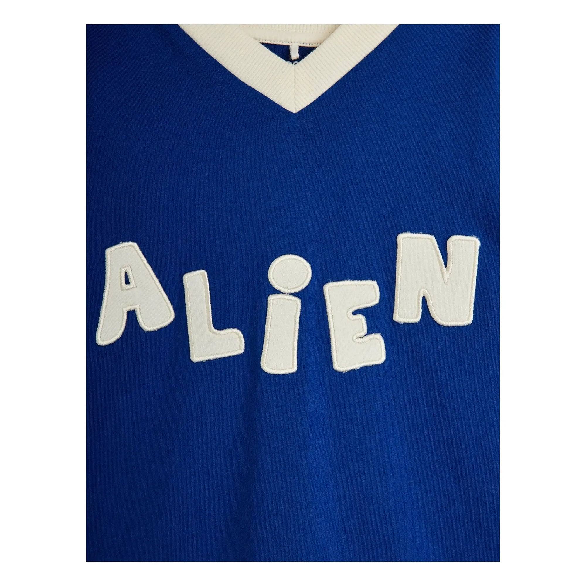 Mini Rodini - Alien Organic Cotton T-Shirt | Blue