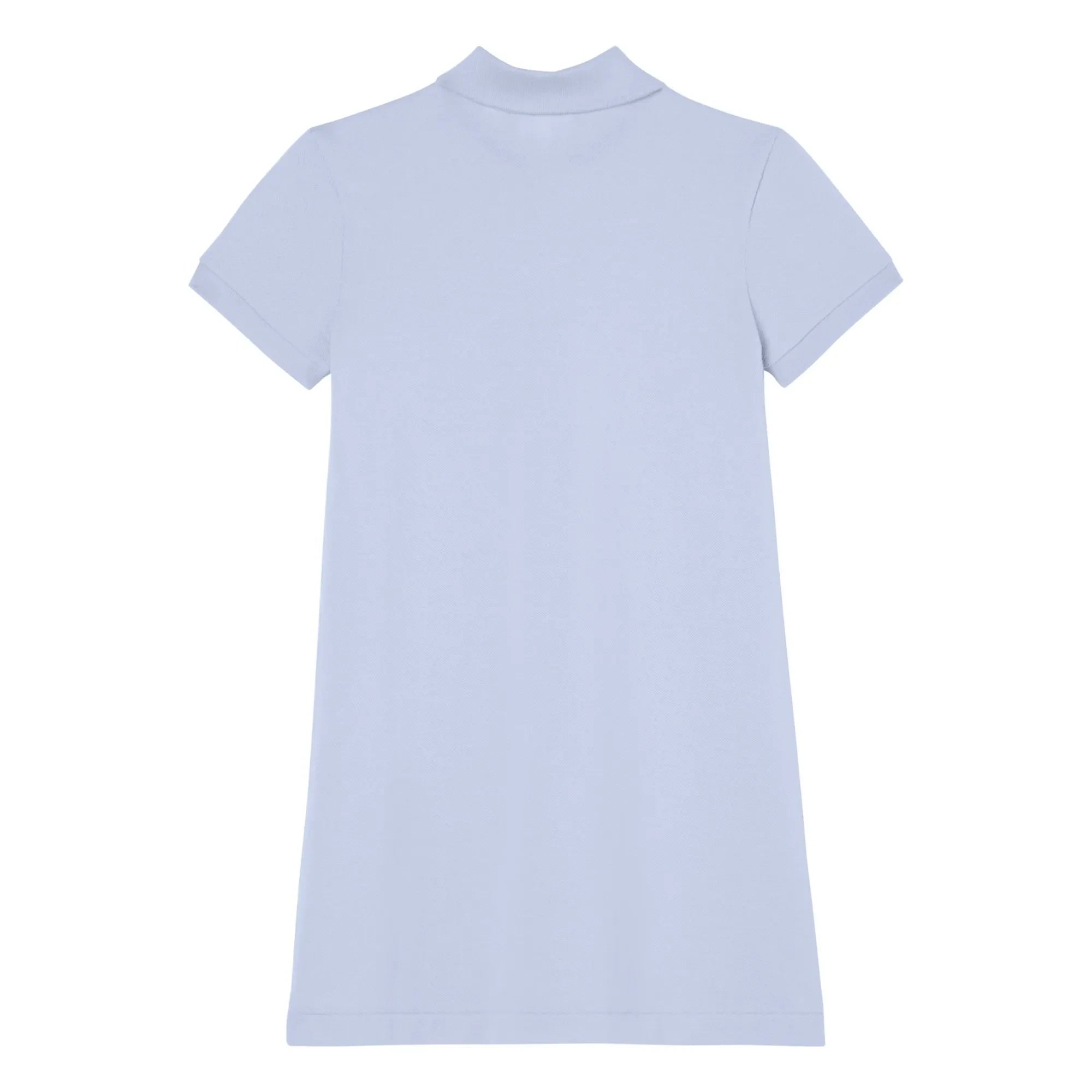 Lacoste - Organic Cotton Polo Dress | Light Blue