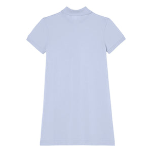Lacoste - Organic Cotton Polo Dress | Light Blue