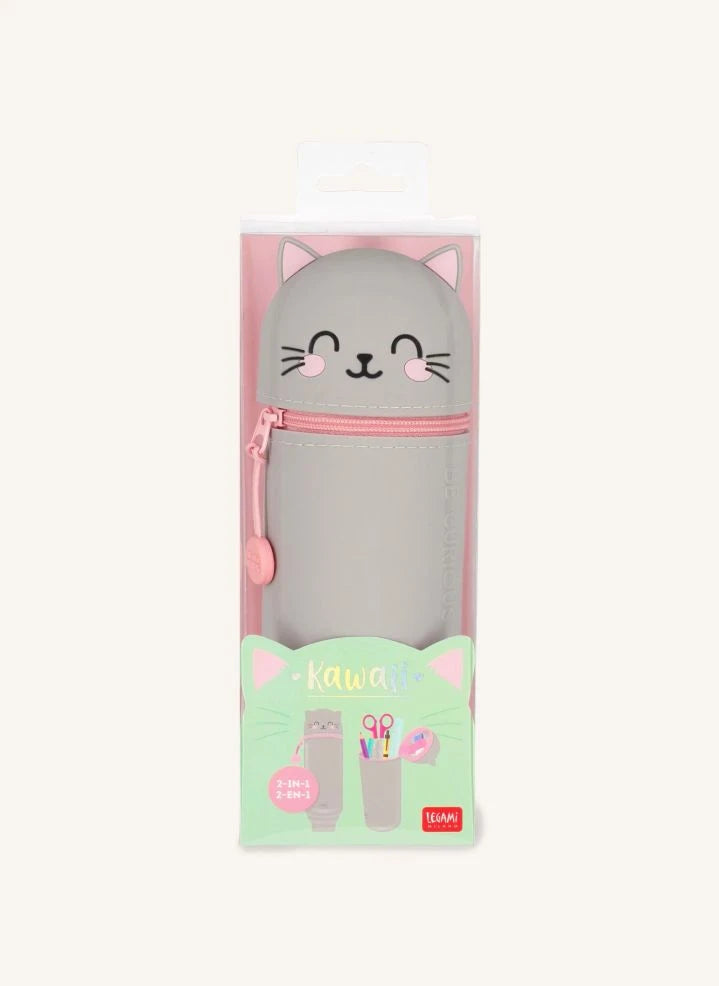 Legami - Cat Silicone Pencil Case