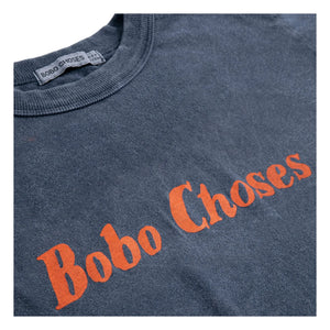 Bobo Choses - Bobo Choses Organik Pamuk Tişört | Lacivert