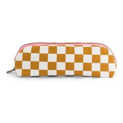 Rose in April - Gaston Damier pencil case | Caramel