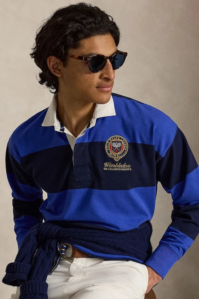 Polo Ralph Lauren erkek pamuklu Wimbledon kazak