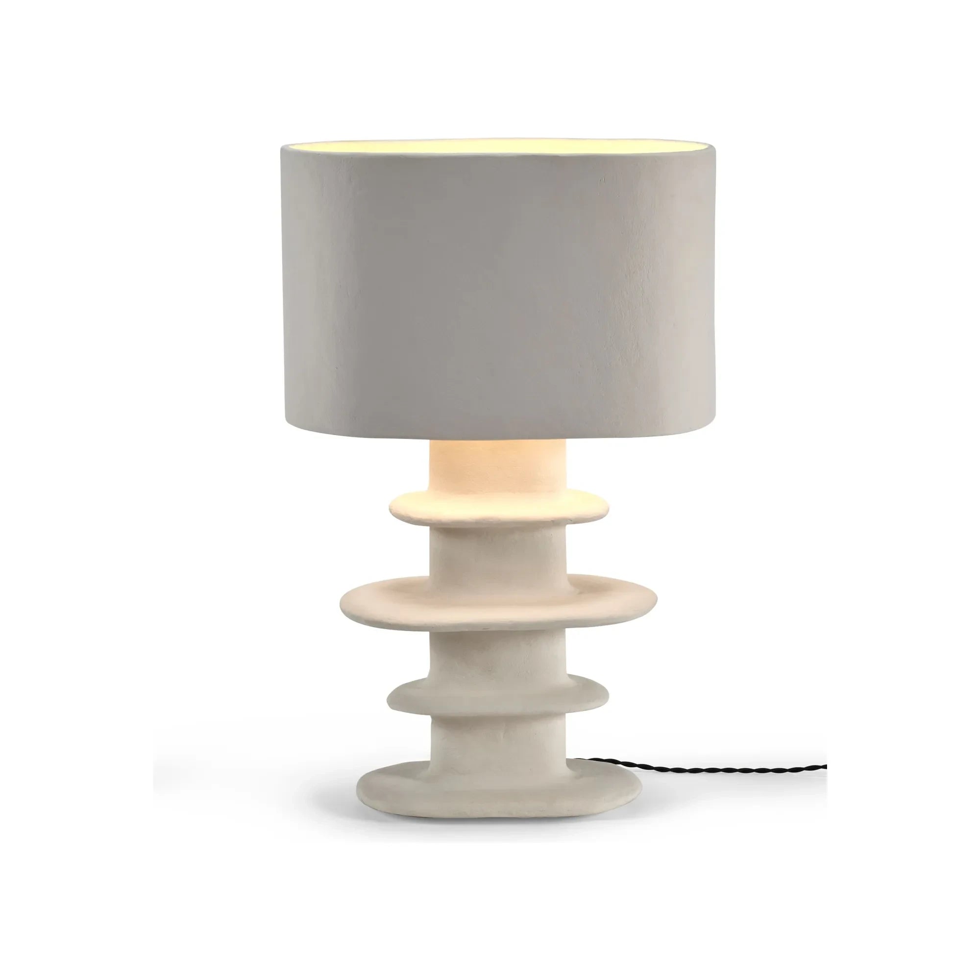 Serax - Earth Paper Clay Table Lamp, Marie Michielssen | White