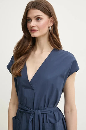 Pamuklu elbise Weekend Max Mara