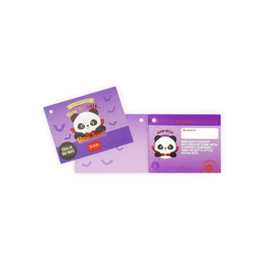 Legami - Cadılar Bayramı Panda Peluş Oyuncak "Bam-Boo" - Mini Süper Yumuşak!