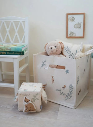 Cam Cam - Woodland Storage Basket | Ecru