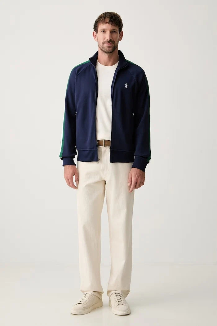 Polo Ralph Lauren pamuklu erkek fermuarlı sweatshirt