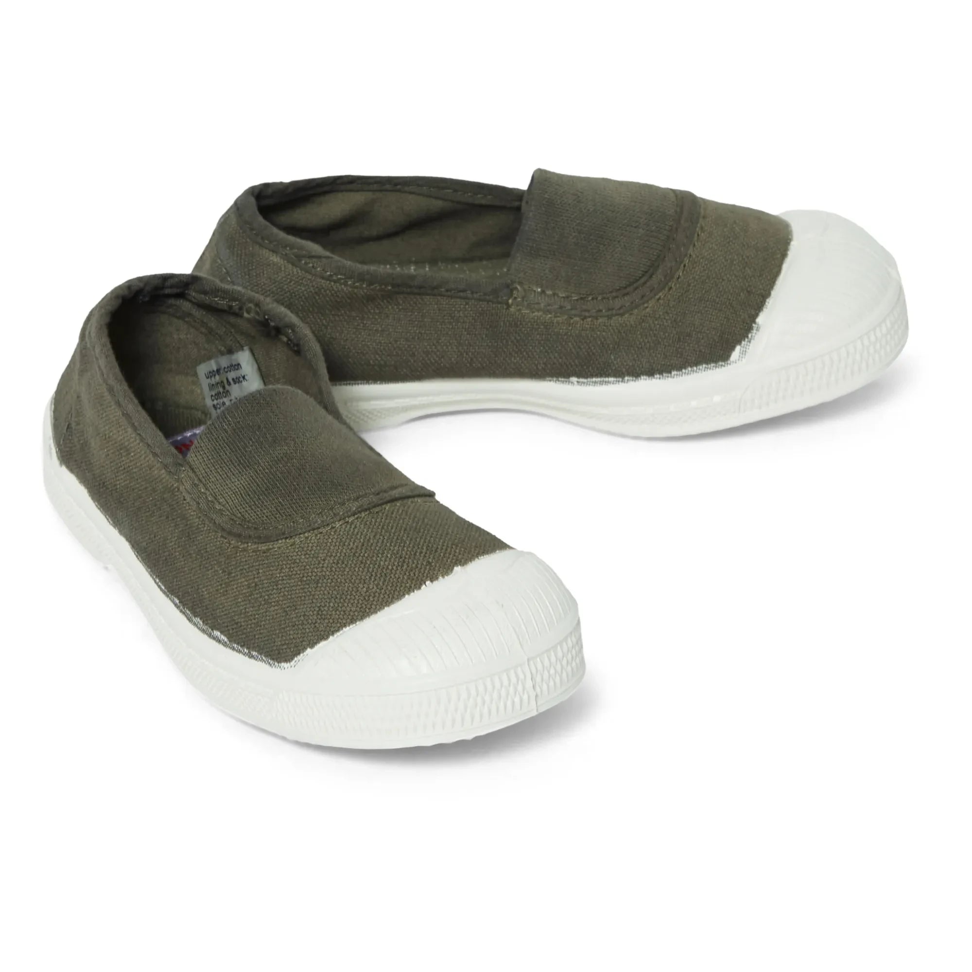 Bensimon - Vegan Elastic Sports Shoes | Khaki