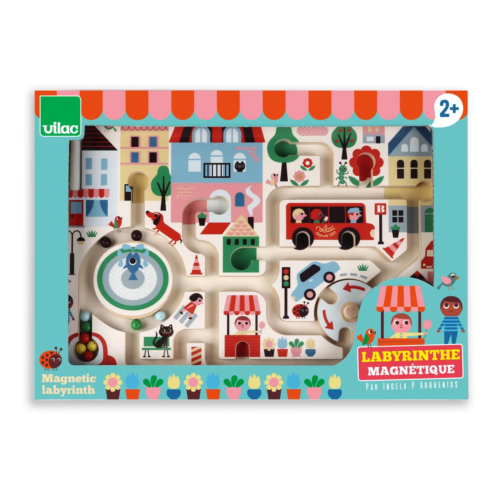 Vilac - My Little Town Magnetic Maze - Ingela P. Arrhenius