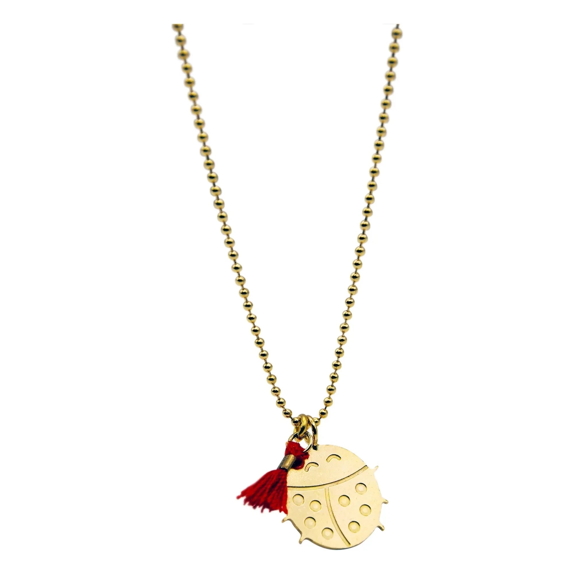 Adorabili - Ladybug Necklace | Gold