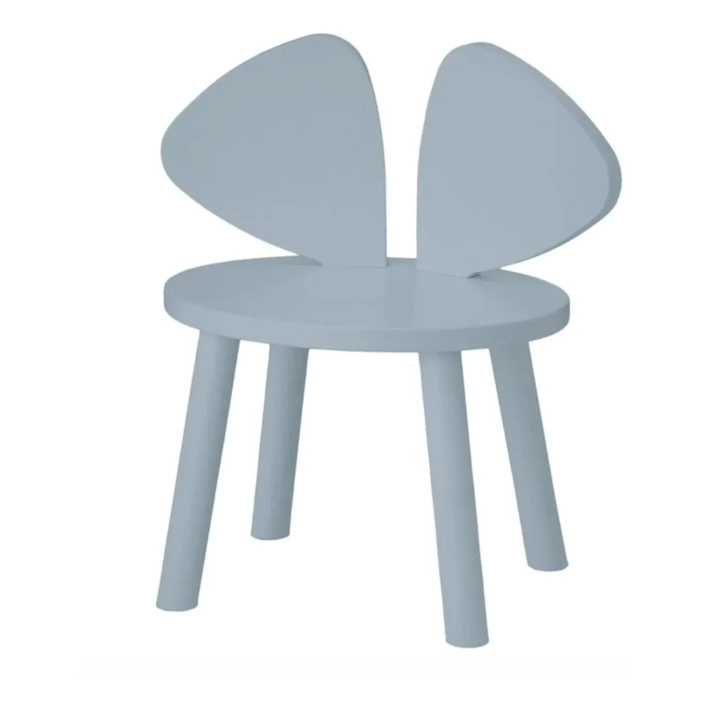 Nofred - Oak Stool Souris | Light Blue