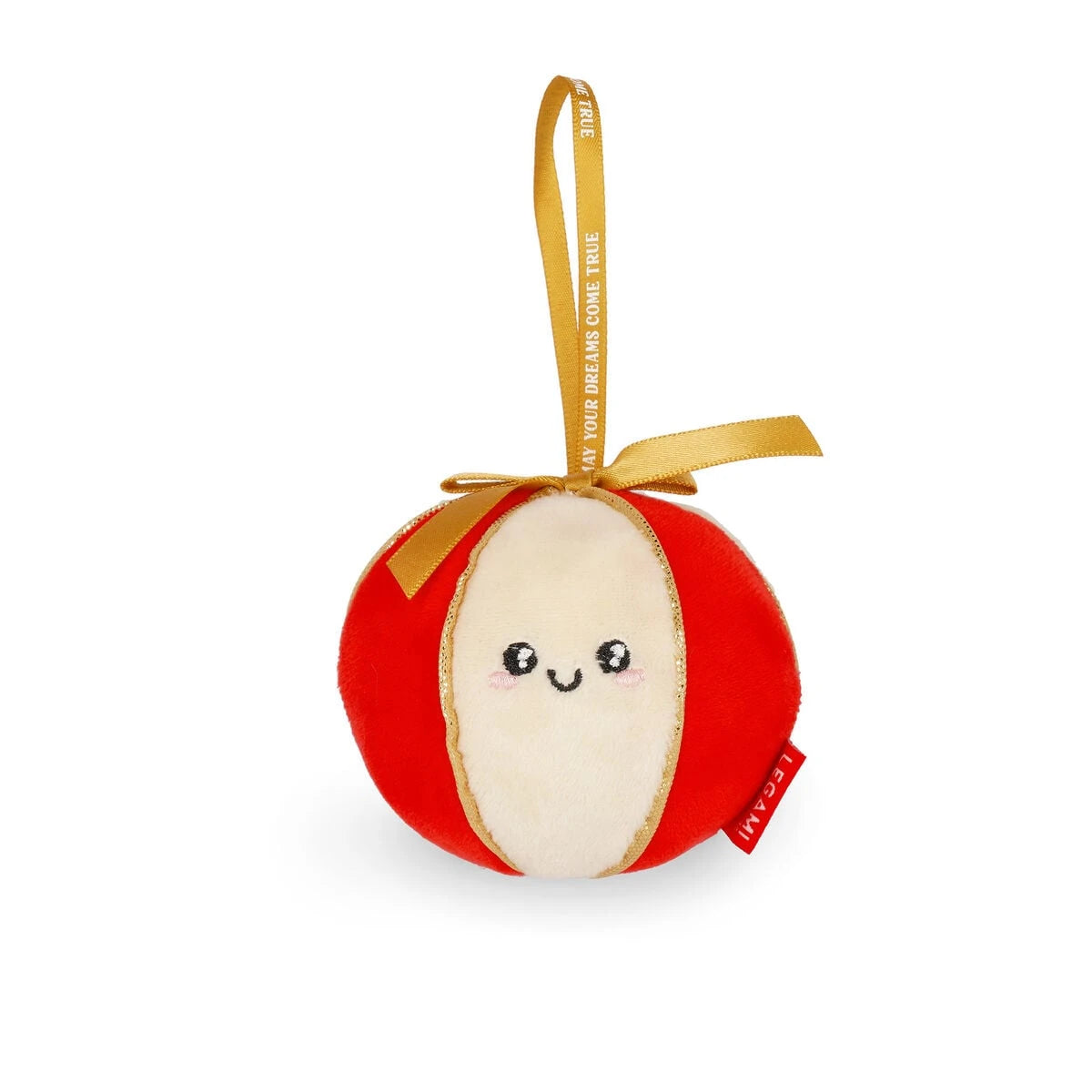 Legami - Plush Toy Christmas Decoration - Ball - Oh-Oh-Ohrnaments