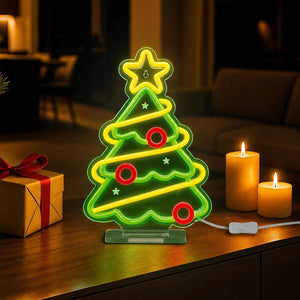Legami - Neon-Effect LED Lamp - Christmas Tree - It's a Sign