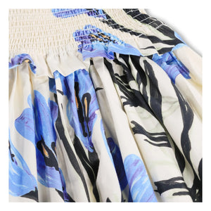 Molo - Chipie Organic Cotton Floral Dress | Ecru