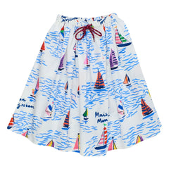 Maison Mangostan - White Tulle Skirt