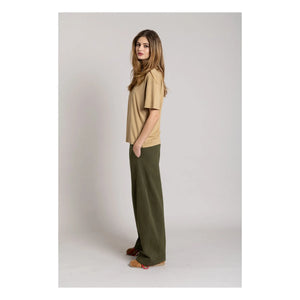 Smallable Woman - Hana Organic Cotton T-Shirt | Camel