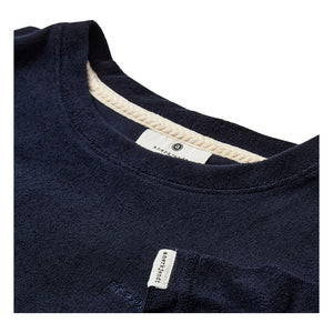 Anerkjendt - Akvillads Frotte T-Shirt | Dark Blue