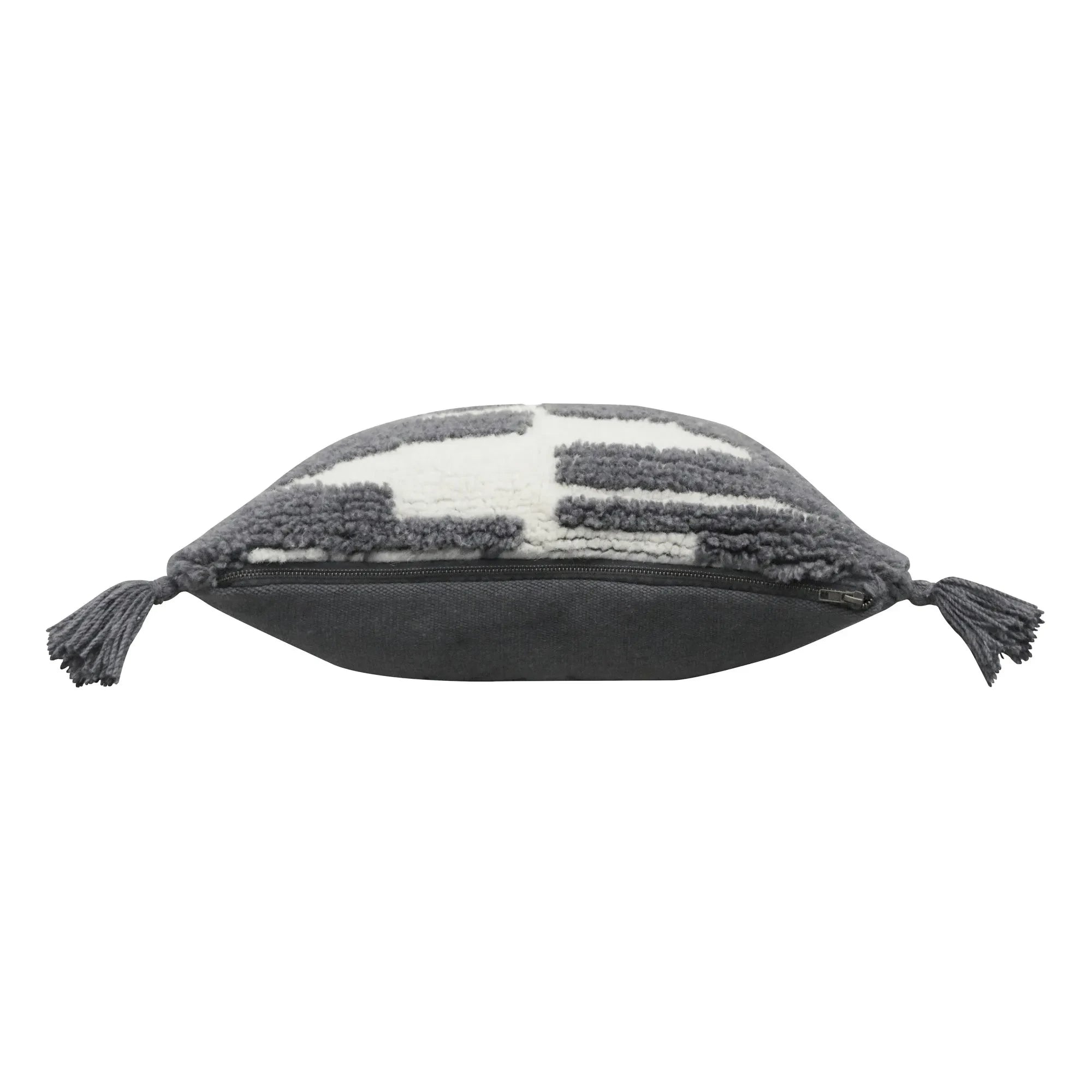 Lorena Canals x Smallable - Zagros Square Cushion - Smallable x Lorena Canals | Charcoal grey